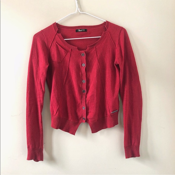 Red vintage cardigan - Picture 2 of 6